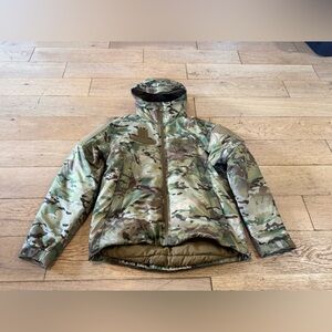 Beyond Climashield Cold Winter Military Camouflage Hooded Jacket Men’s Sz S Reg